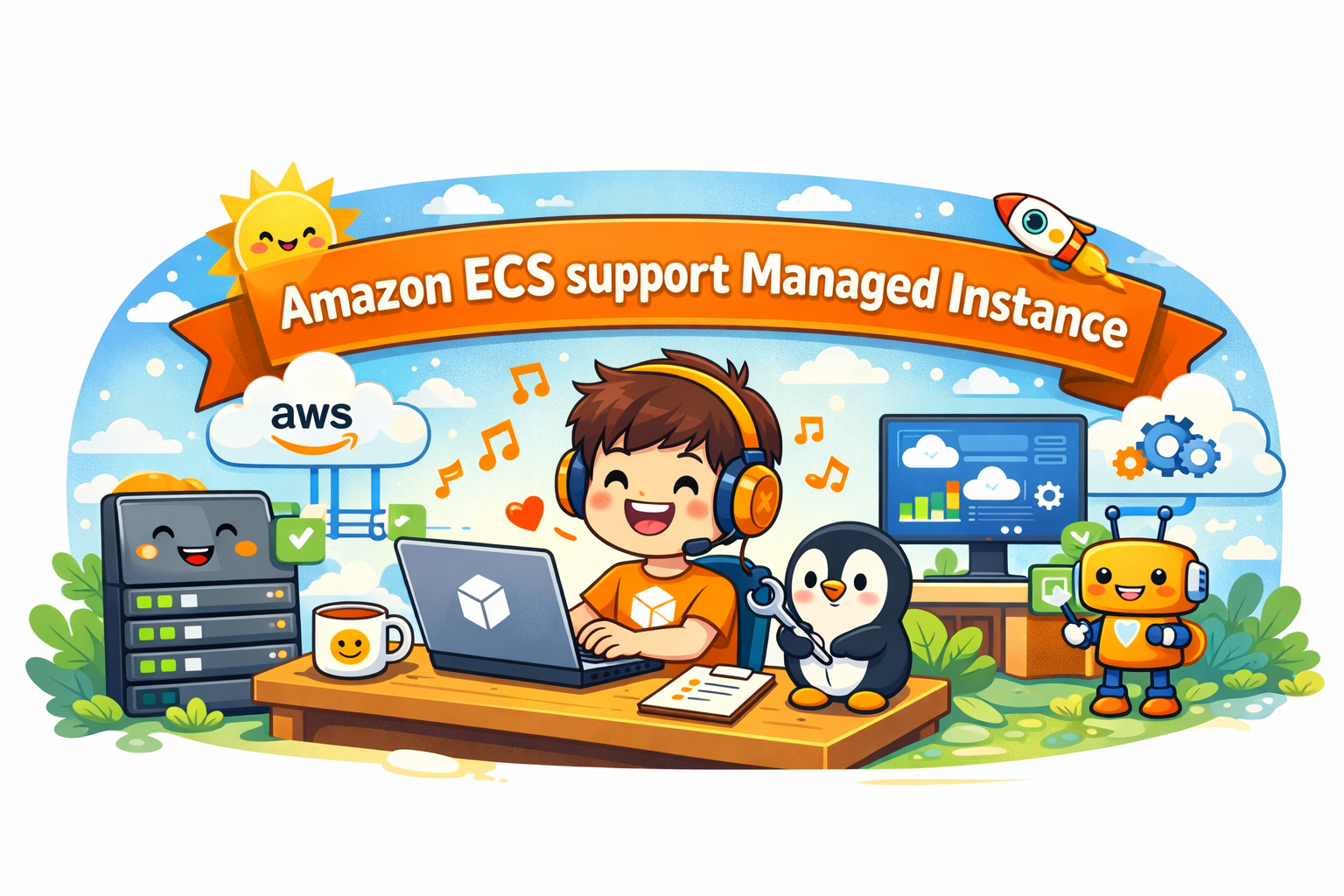 New 2025 Amazon ECS Managed Instance Support